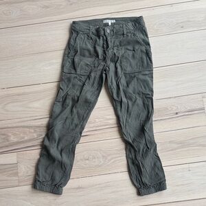 Joie Women's Dark Green Cargo Pants